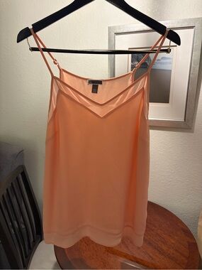Chelsea28 Peach V-Neck Spaghetti Strap Cami